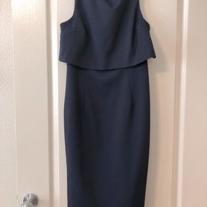Trina Trina Turk Navy sheath dress Size 6
